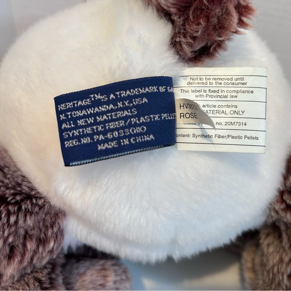 GANZ heritage collection - vintage Valentine panda Bear Plush 15 inch - Picture 9 of 11
